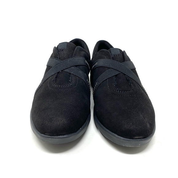 Clarks Tamzen Step Black Nubuck slip on shoes WIDE - Picture 5 of 7